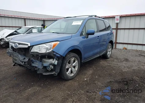 2016 Subaru Forester 2.5I Premium из США, поврежденный, VIN JF2SJAFCXGH407589